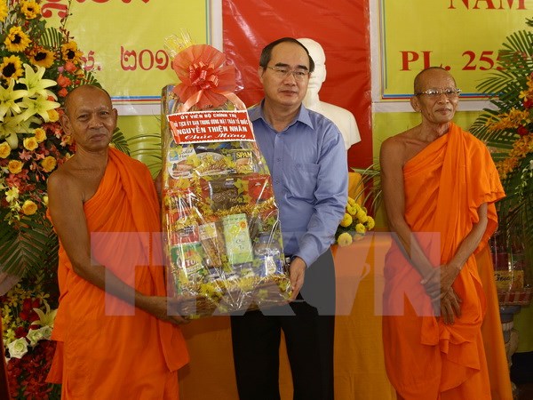 VFF Chairman extends traditional New Year festival greetings to Khmer people